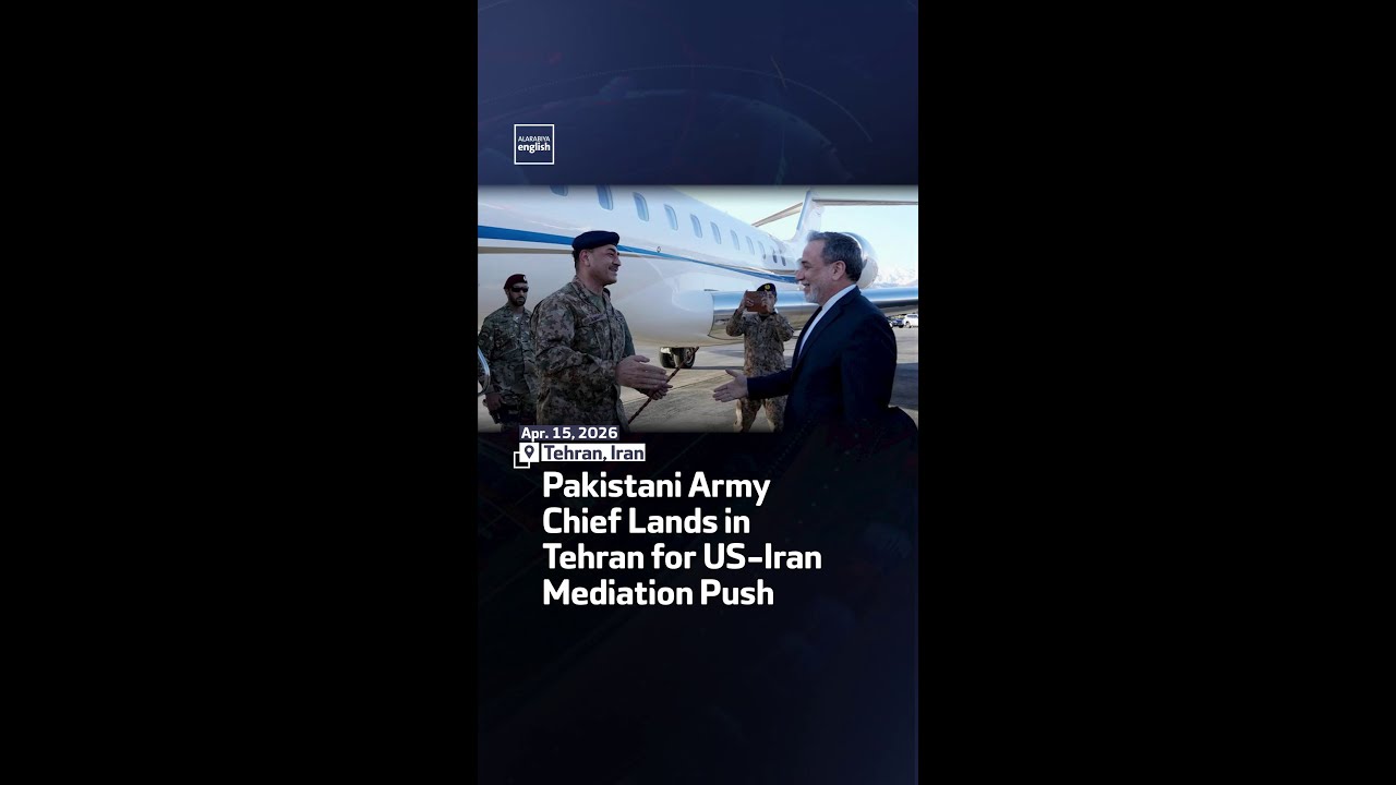 Pakistani Army Chief Lands in Tehran for US-Iran Mediation Push