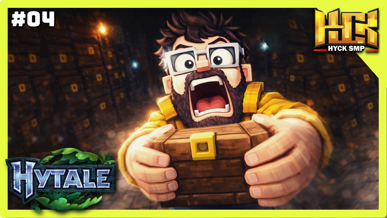 HYCK SMP #04 - Building My Underground Storage Base!