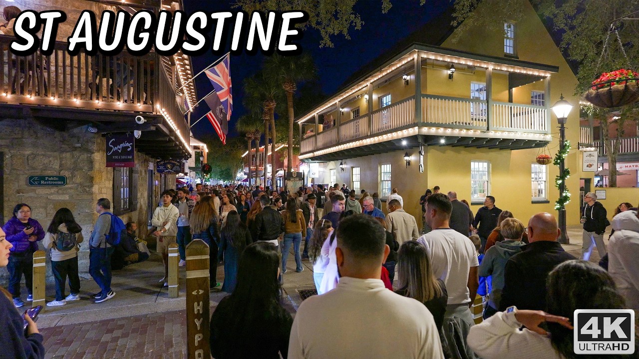 St Augustine at Night - Walking Tour