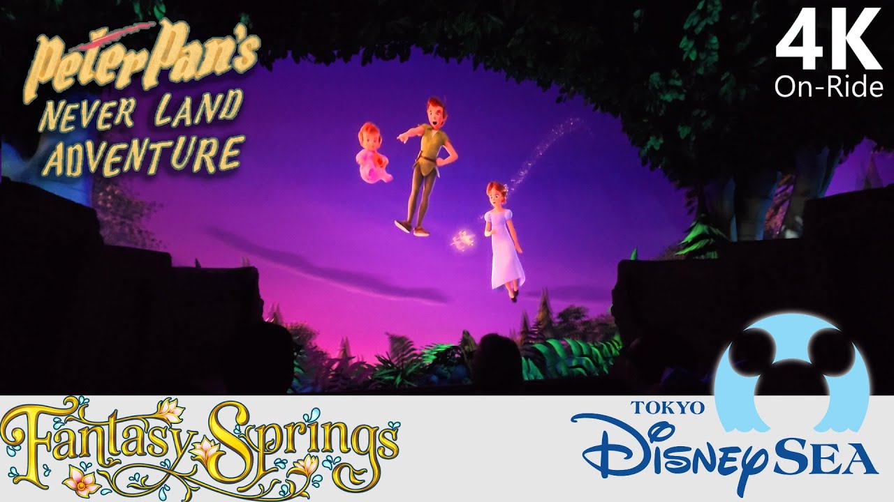Peter Pan's Never Land Adventure / フェアリー・ティンカーベルのビジーバギー - 4K On-Ride - Tokyo Disney Sea / 東京ディズニーシー
