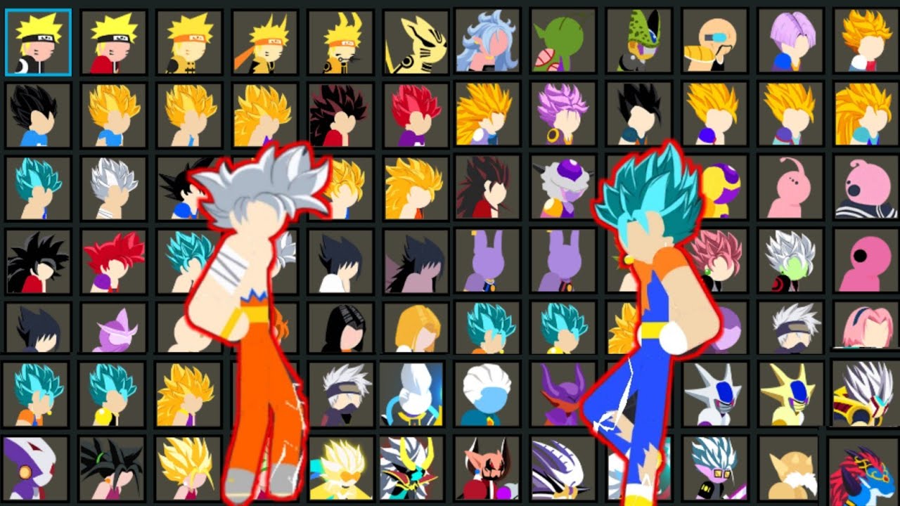 Stickman Warriors Tournament of Goku & Vegeta