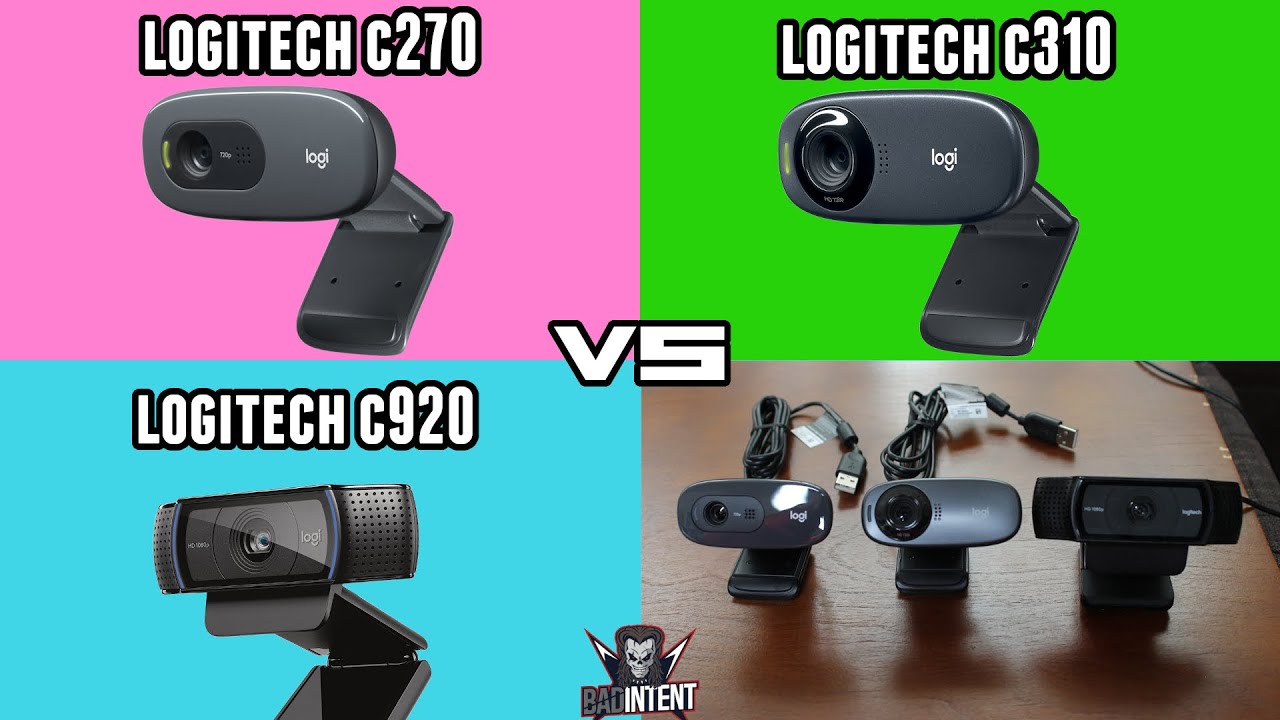 Logitech C270 против C310 против C920 [Обзор и сравнение]