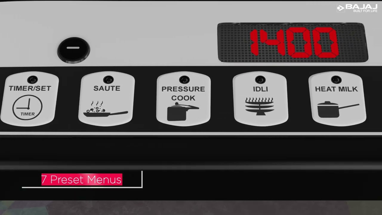 Bajaj 140TS Induction Stove| Bajaj&nbsp;Electricals