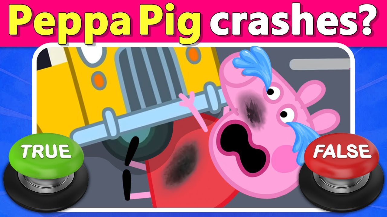 Peppa Pig True or False Quiz⭕❌ Can You Outsmart This Quiz? 🐷 | Quiz DingDong