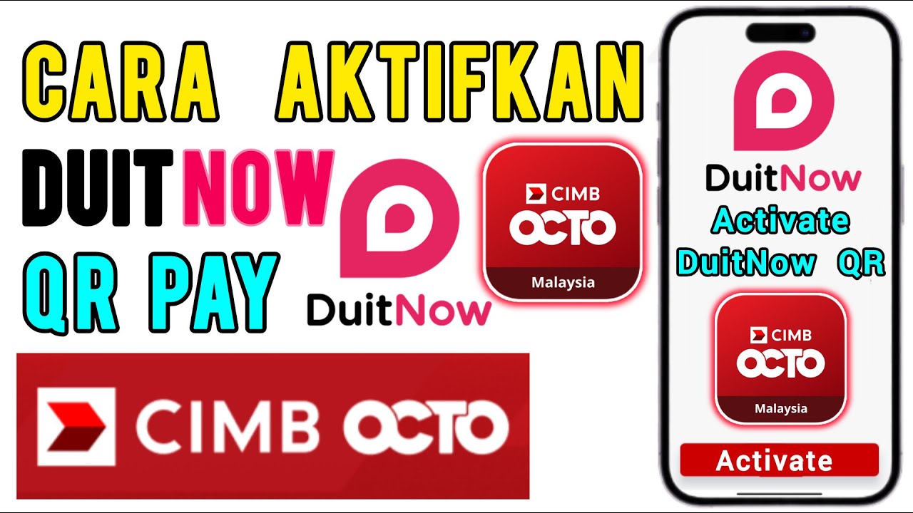 Cara Aktifkan QR Pay CIMB OCTO