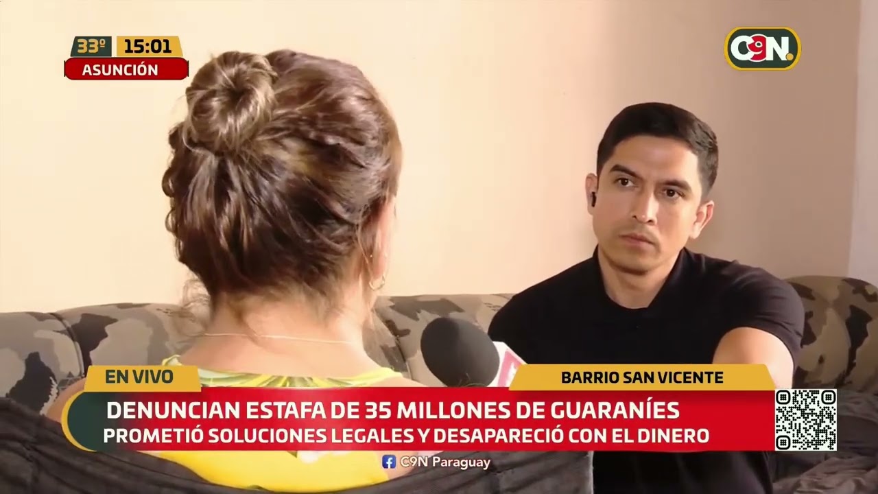 Asunción: denuncian estafa de más de G. 30 millones