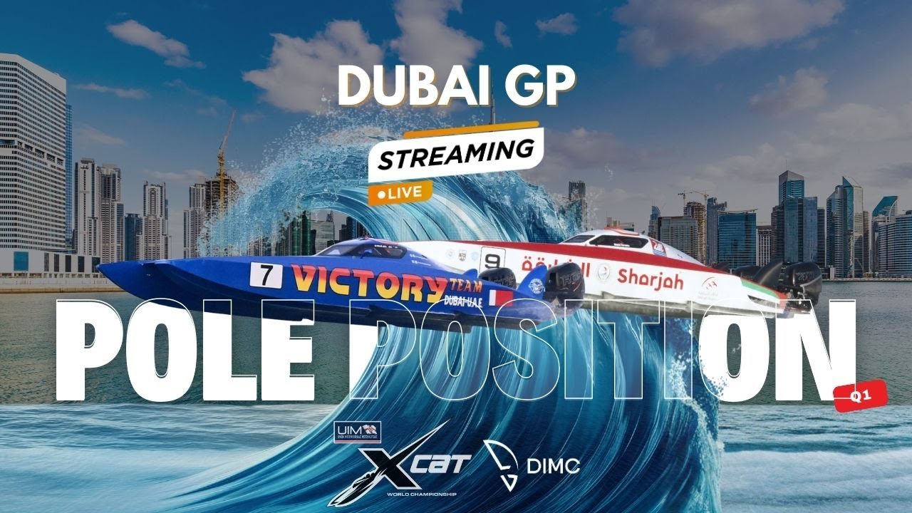 2025 UIM XCAT World Championship - Dubai GP - Pole Position 1