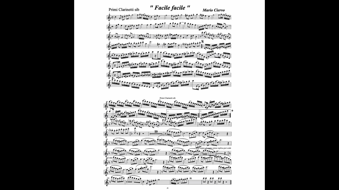 Facile Facile - Mario Ciervo (Marcia sinfonica)