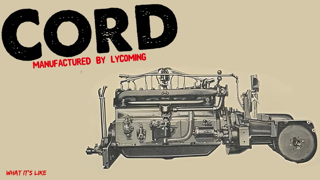 Двигатели Cord L29 298 куб. дюймов 322 куб. дюймов