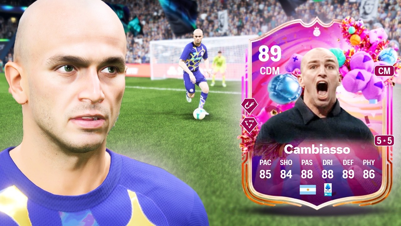 Обзор игрока 89 CAMBIASSO UT BIRTHDAY SBC в FC 26 | FC 26 ULTIMATE TEAM