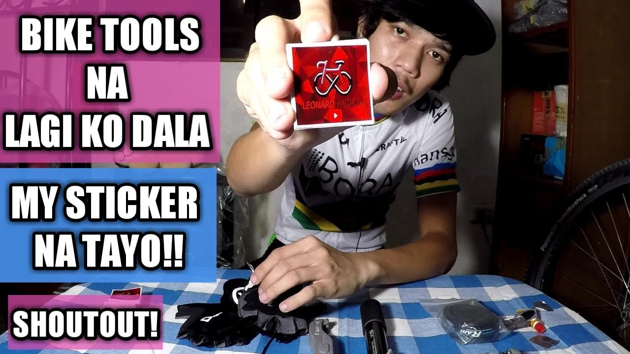 BIKE TOOLS NA LAGI KONG DALA. BAGONG STICKER,SHOUTOUT!