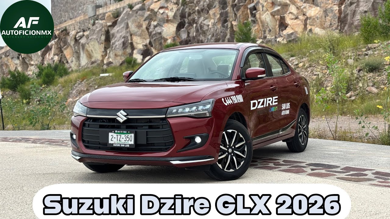 Suzuki Dzire 2026 | Un nuevo exponente…algo más serio | Reseña