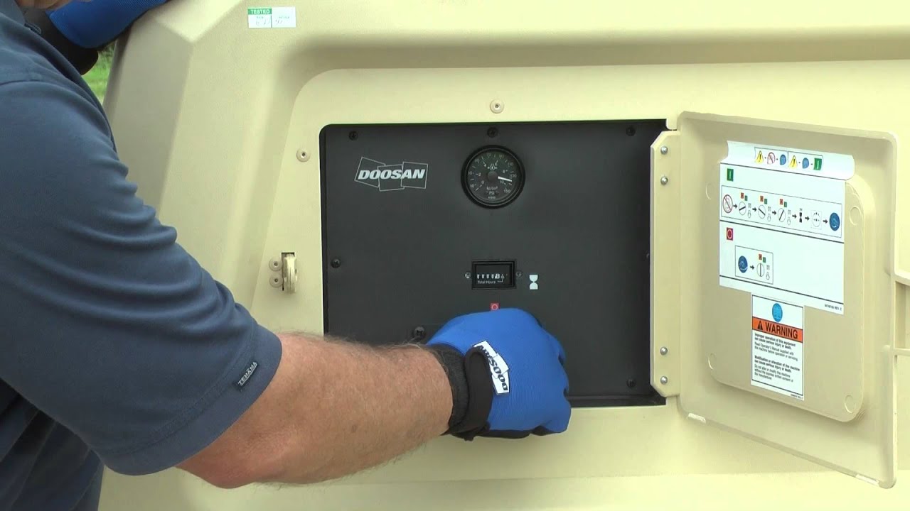 Basics in Operating a Doosan Portable Power Air Compressor