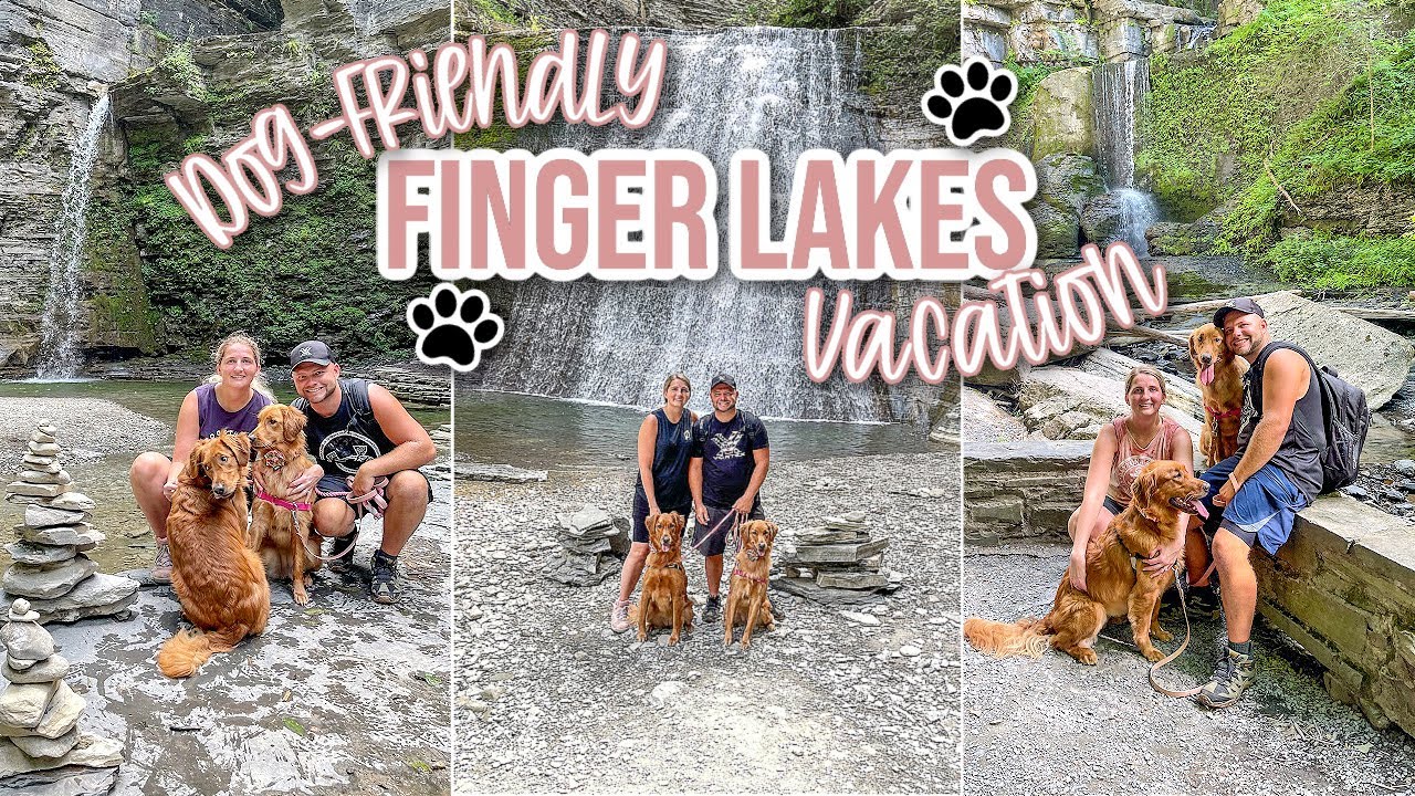 Finger Lakes, NY Vacation + Train Ride for our 14th Anniversary *Dog Friendly Travel Vlog*