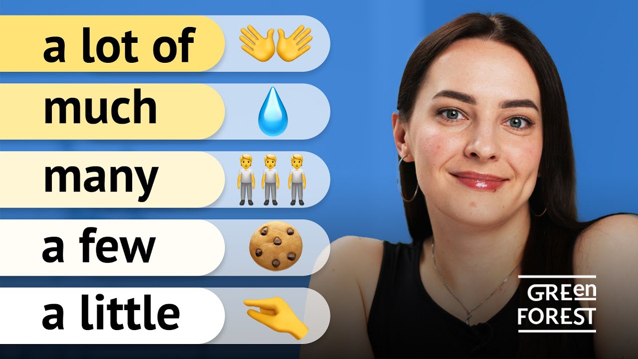 A lot of, much, many, a few, a little - Quantifiers / Кількісні слова