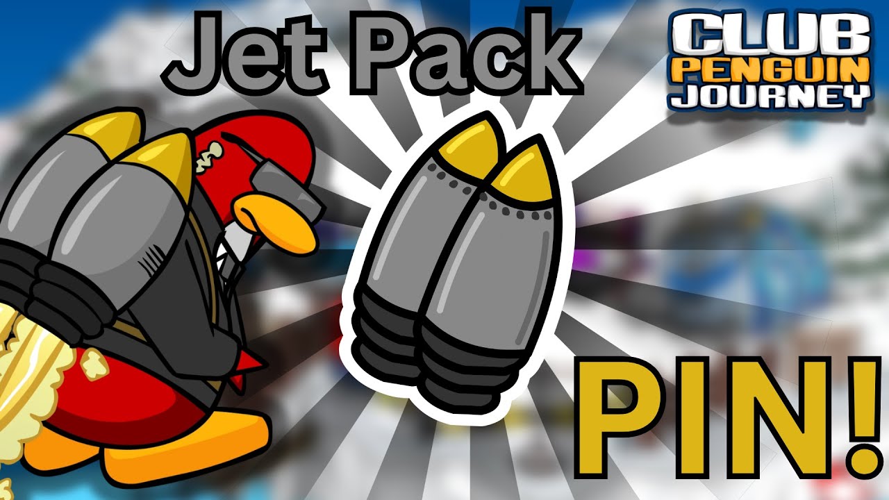 Club Penguin Journey | *OLD* Jet Pack Pin Location!