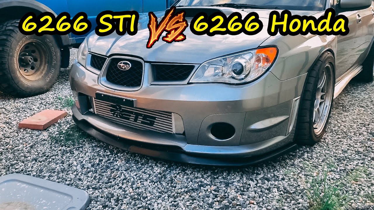6266 Built STi vs 6266 K24 Honda