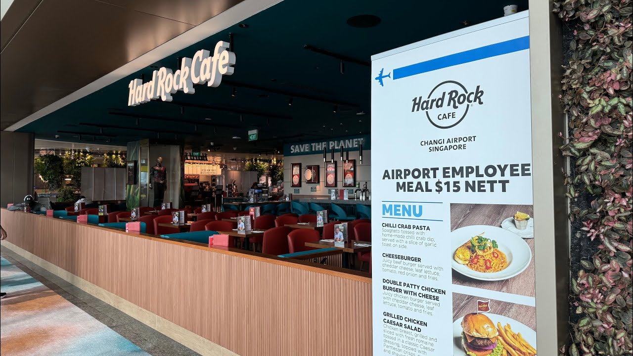 Hard Rock Cafe Changi Airport Terminal 2