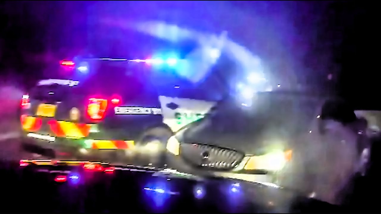 13-year-old leads deputies on chase in stolen car - PIT maneuver - K9 Arrest