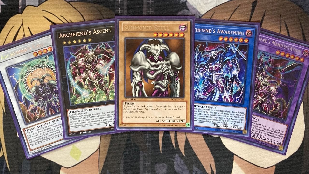 My Summoned Skull Yugioh Deck Profile for October 2022