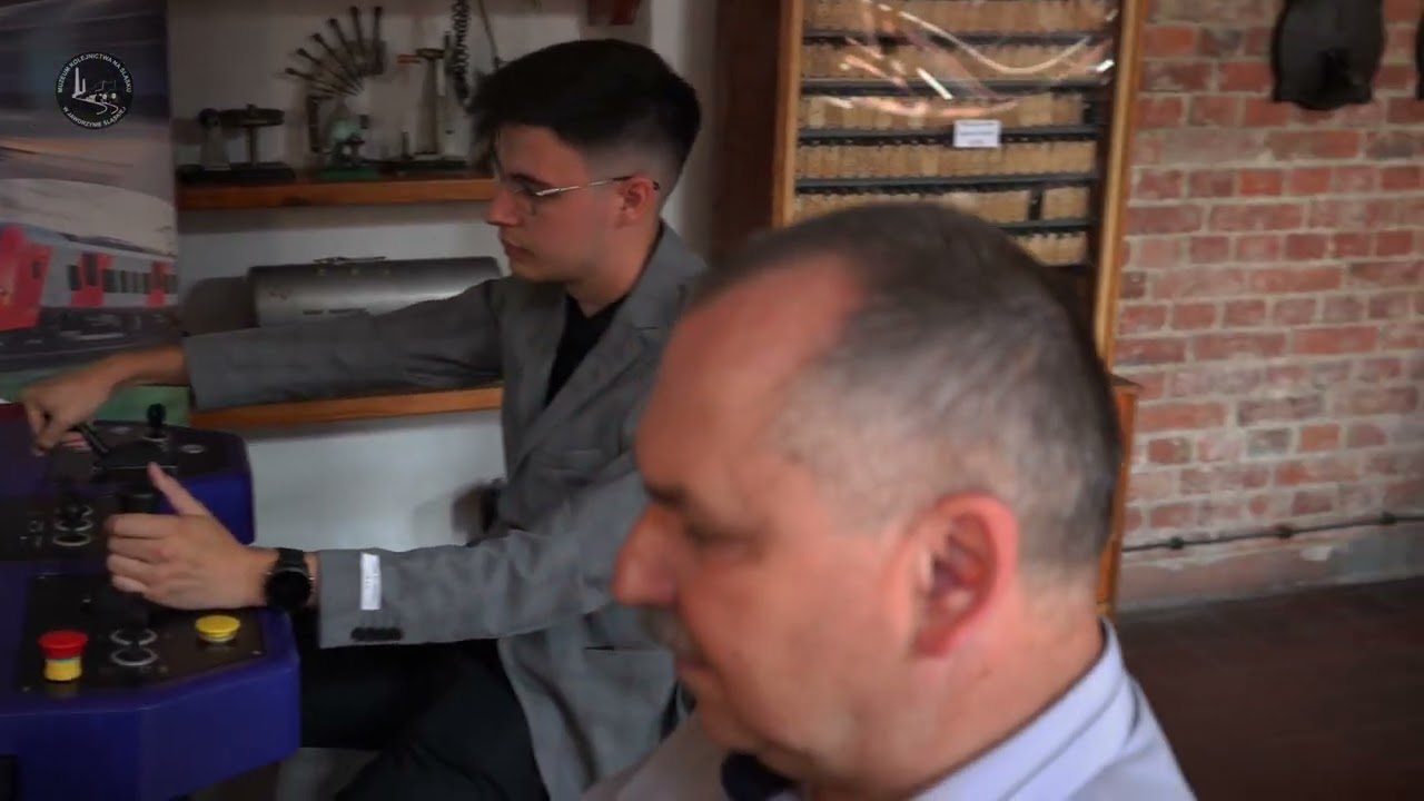 Symulator jazdy maszynisty w Muzeum Kolejnictwa na Śląsku 