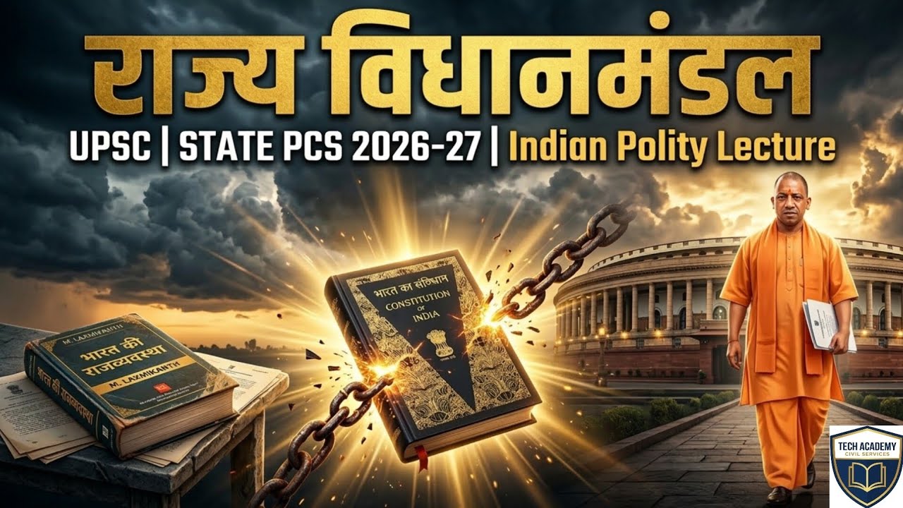 राज्य विधानमंडल (State Legislature) |🔥 Indian Polity Complete Lecture | UPSC / PCS 2026-27 📚📖