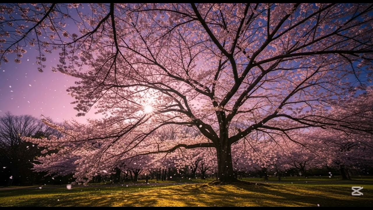 2 Hours of Peaceful Sakura Ambience 🌸 | Soft Light & Deep Relaxation