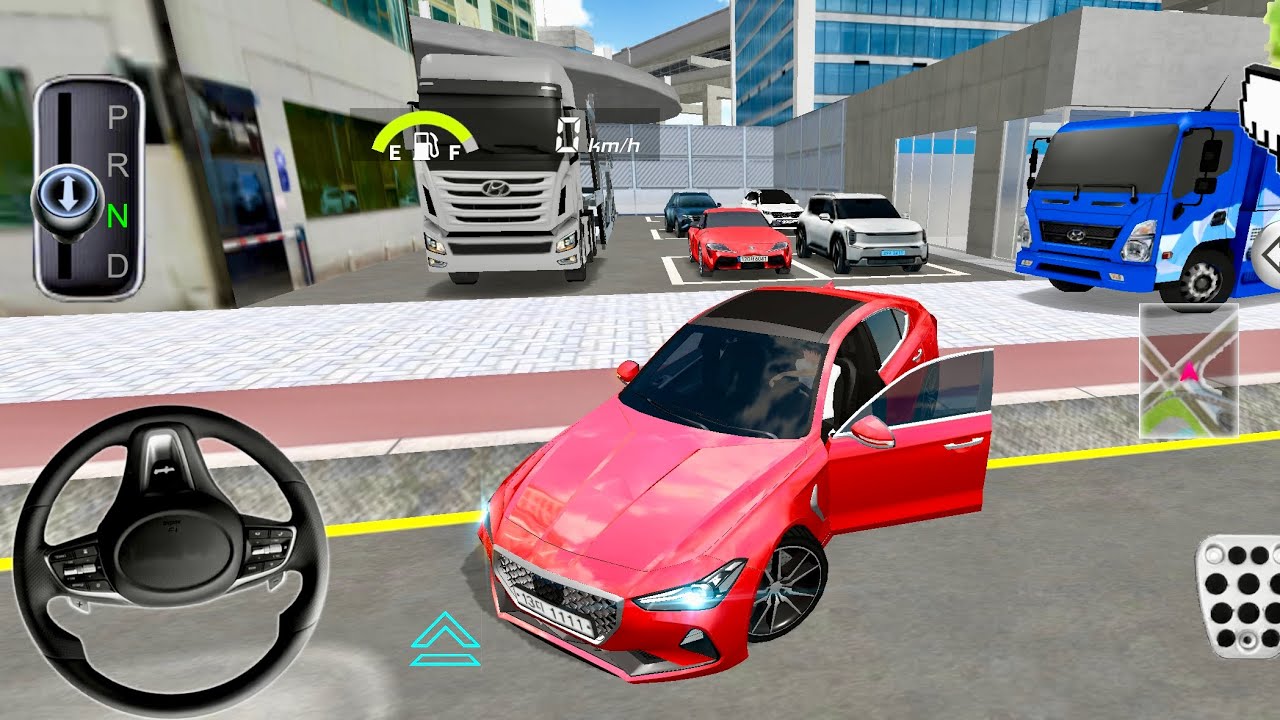 New Red Mercedes G-63 For Parking 3d Driving Class android game play || Car Game #gameplay #cargame