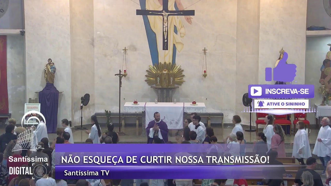 MISSA COM A B&Ecirc;N&Ccedil;&Atilde;O DO SANT&Iacute;SSIMO - CURA E LIBERTA&Ccedil;&Atilde;O - QUINTA-FEIRA -19h30 - 19/02/2025
