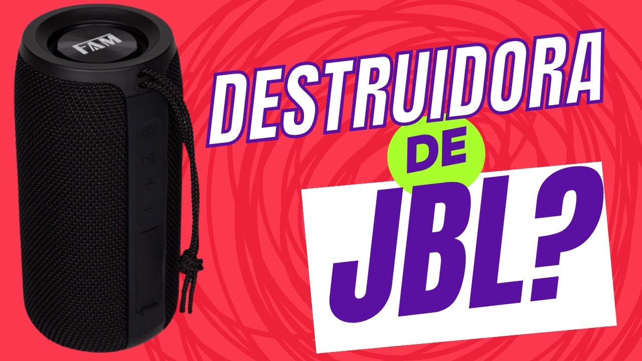 FAM A12: a MELHOR Caixa de Som Port&aacute;til do Momento!! Essa Destr&oacute;i a JBL GO 3 em GRAVES e em POT&Ecirc;NCIA