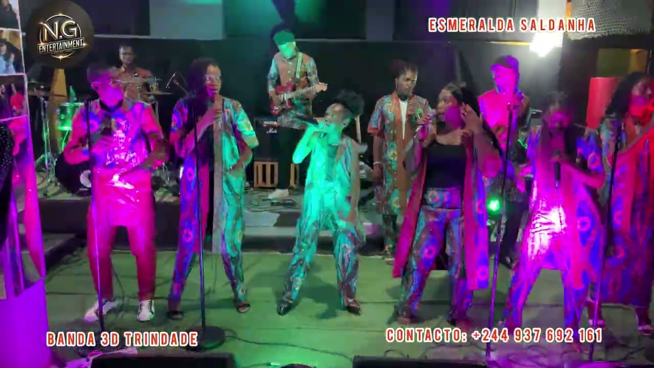 CELEBRAÇÃO 3D COM ESMERALDA SALDANHA E BANDA 3D TRINDADE 
