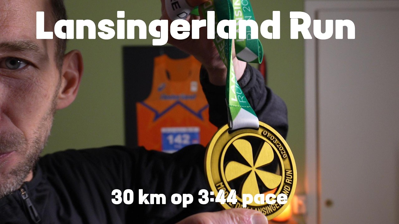 Lansingerland Run: 30 km op 3:44 pace