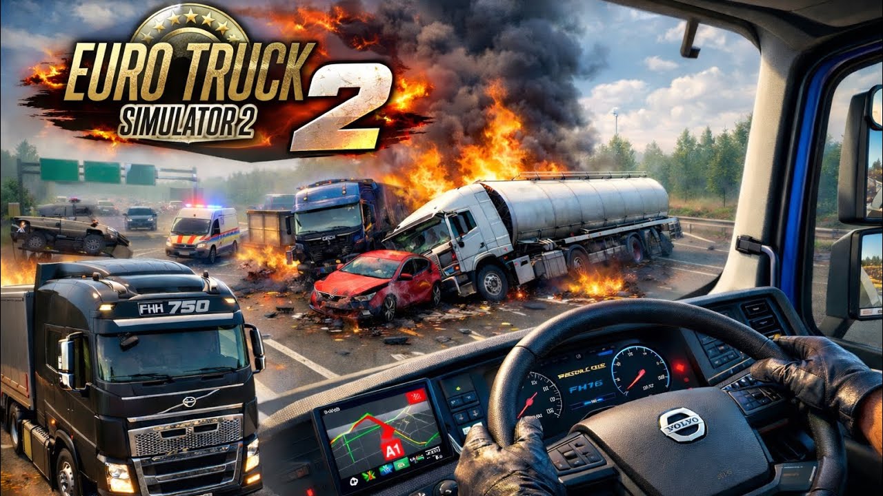 ETS 2  AVEM DE FACUT UN TRANSPORT DIFICIL