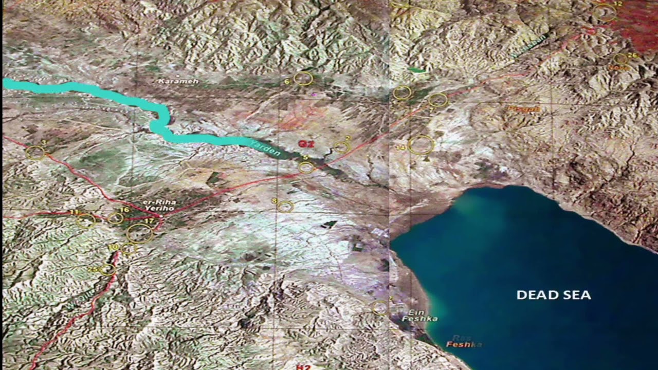 Crossing the Jordan River