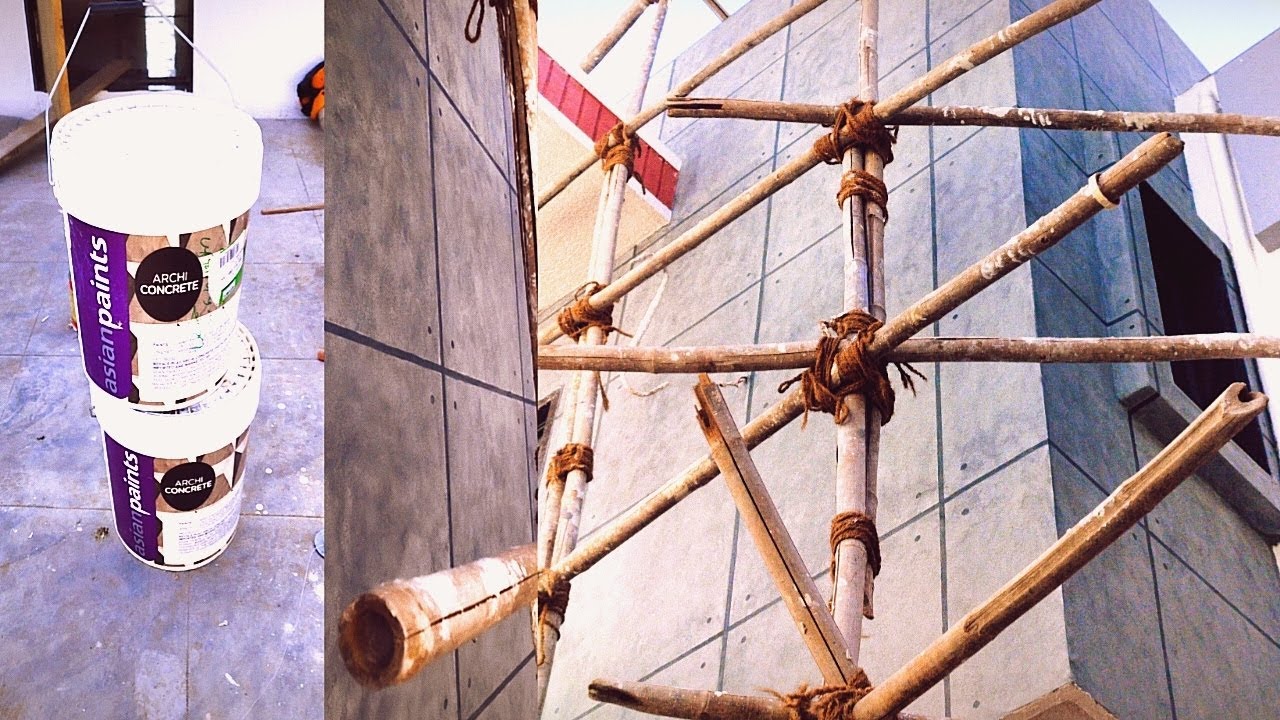 Asian paints Archi concrete Texture design//RCC concrete