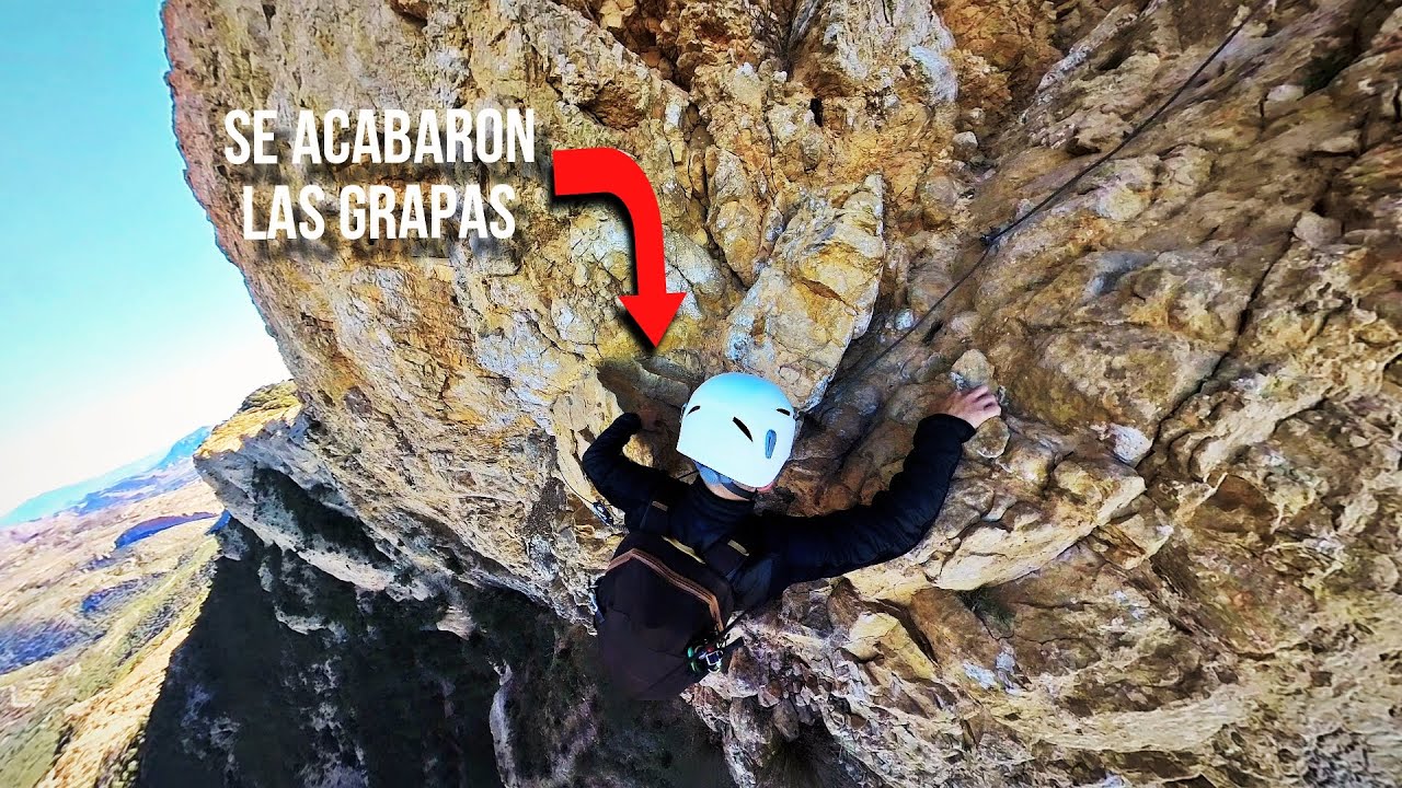 INCREÍBLE VIA FERRATA 🧗 SILLA DEL CID K4‼️ COMPLETA | XONSHA