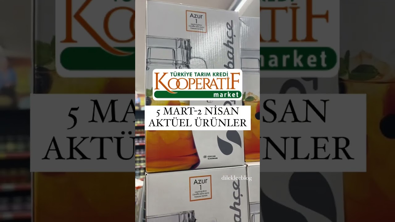 Kaydetmeyi unutmayın ☺️#tarımkredikooperatifleri #koop #koopmarket #akt&uuml;el #aktuel