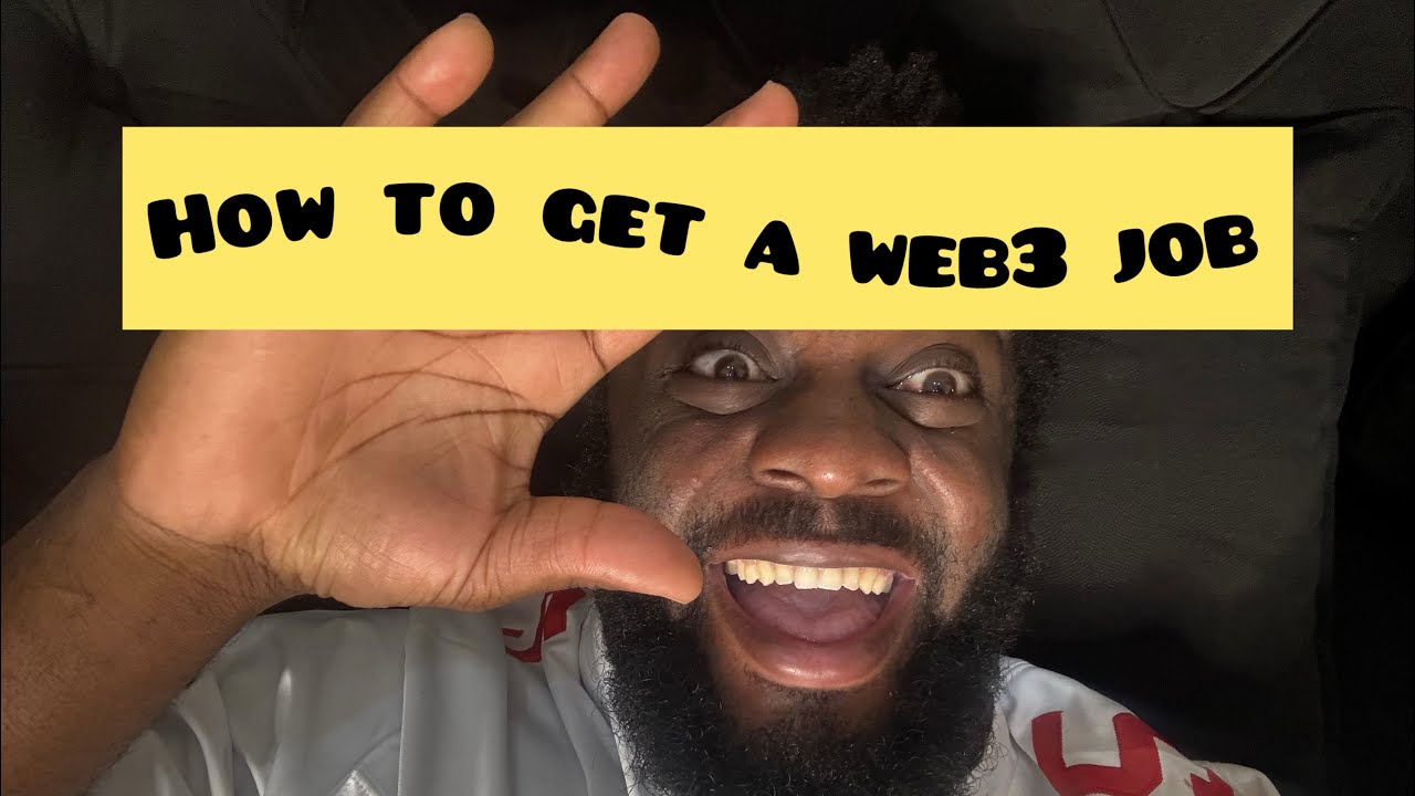 How to get a web3 job