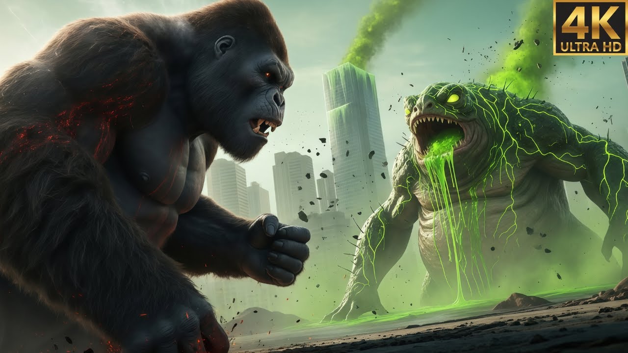 The City Began to Rot — KING KONG Faced the TOXIC FROG TITAN | Epic Monster Movie