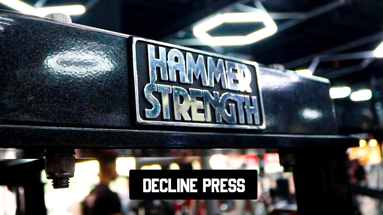Série Máquinas -  Decline Press - Hammer Strength