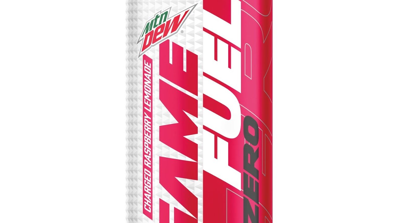 Mountain Dew Amp Game Fuel Charged Raspberry Lemonade Review Taste Test