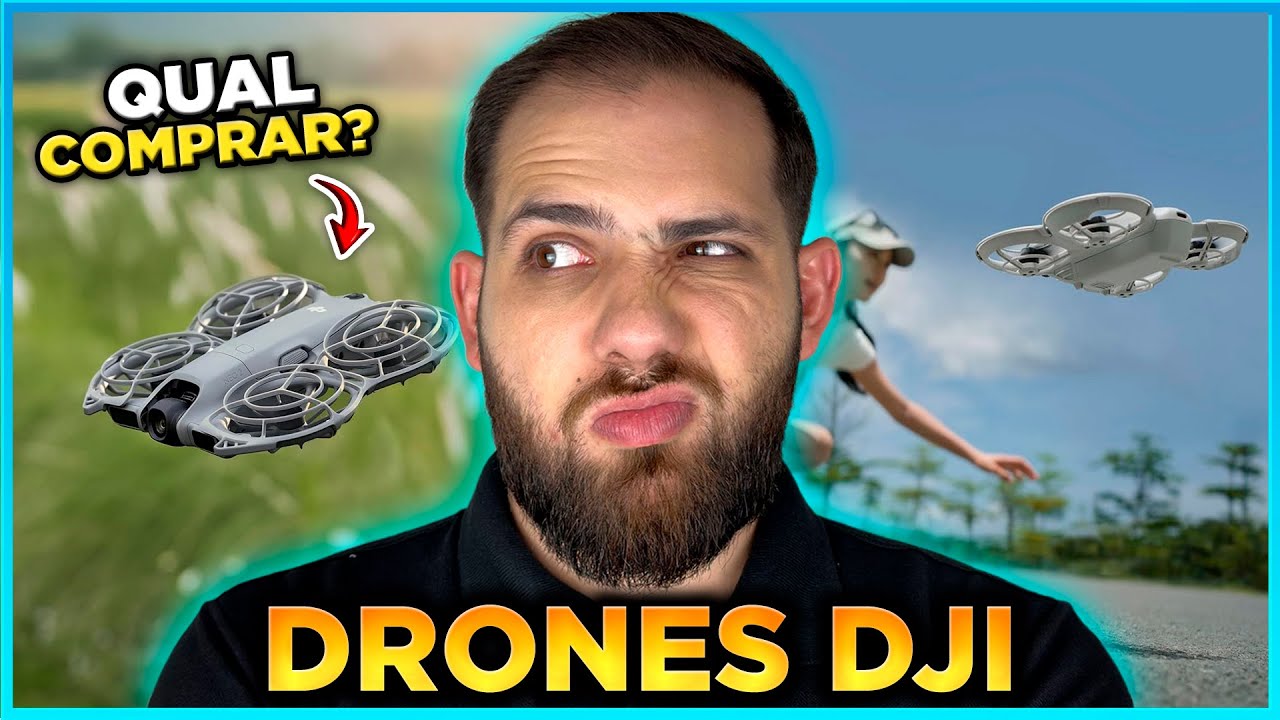 OS 3 Melhores Drones DJI Para Comprar em 2026