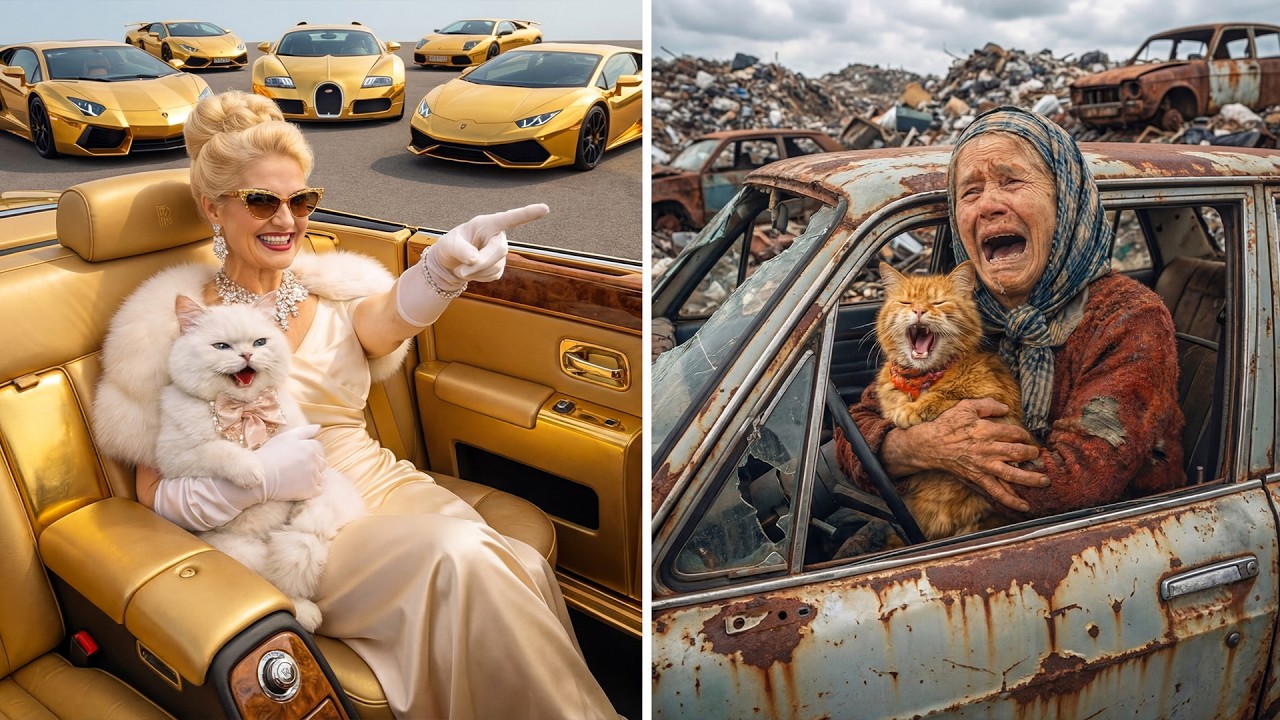 🔥 OMG! Poor Granny & Kitten Were Mocked as Poor… Their SHOCKING Comeback Changed Everything! 😱