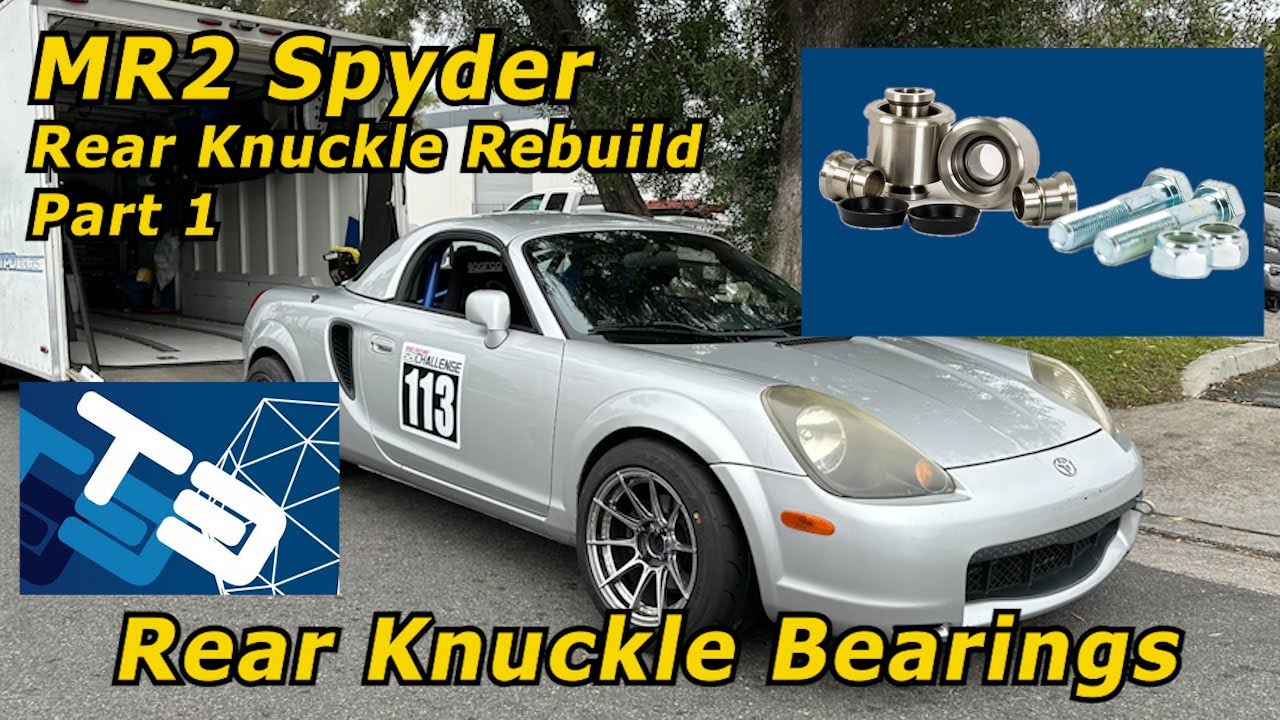 Ремонт заднего поворотного кулака MR2 Spyder, часть 1 — подшипники заднего поворотного кулака T3