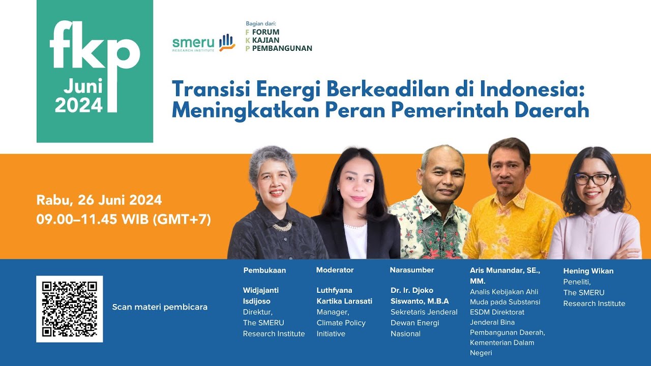 Transisi energi berkeadilan di Indonesia: meningkatkan peran Pemerintah Daerah