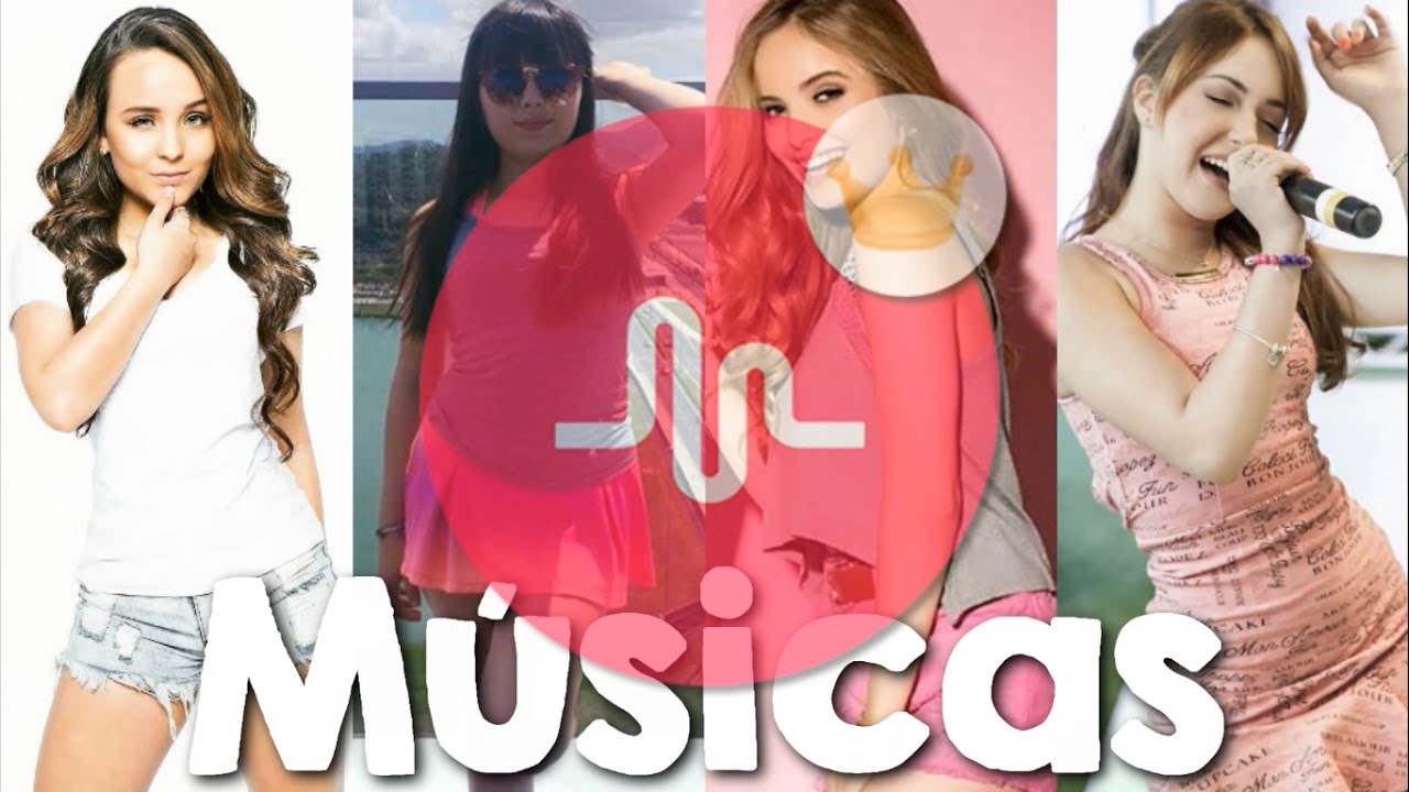 Musical.ly da Lari Manoela, Gi Chaves, Mha Fernanda e Bia Jordão com nome das Músicas