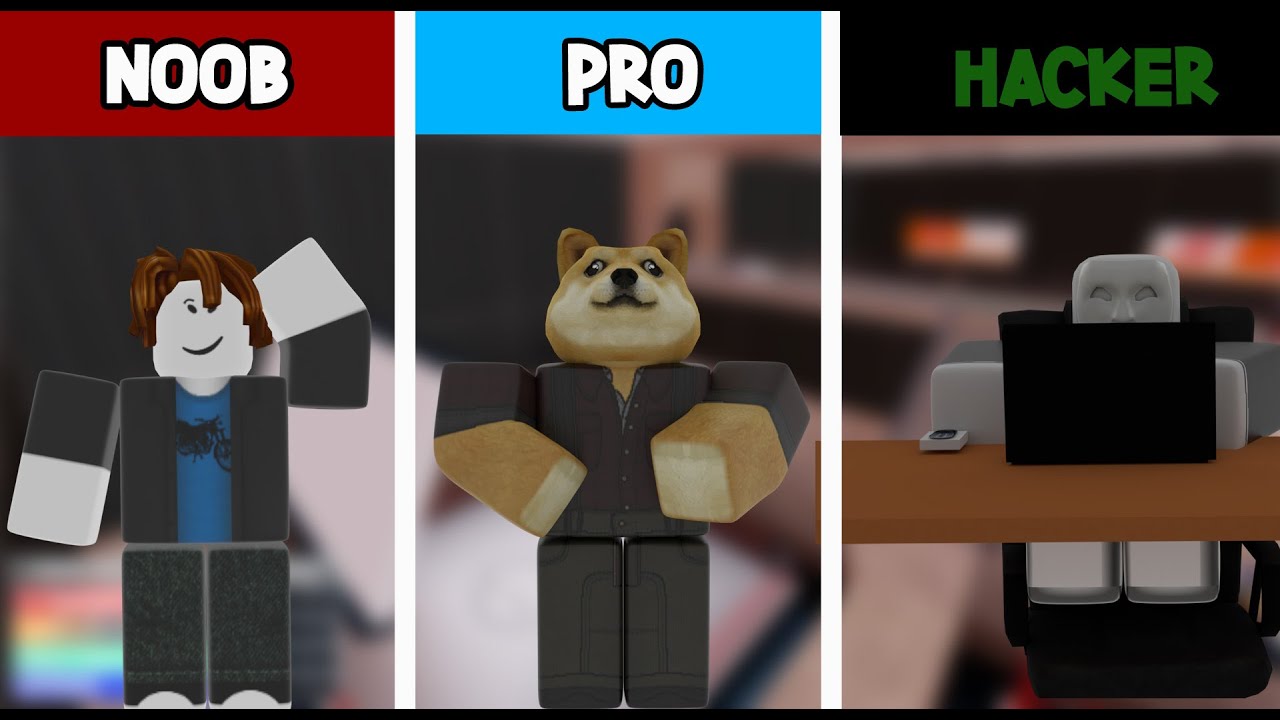 Boxing League NOOB vs. PRO vs. HACKER