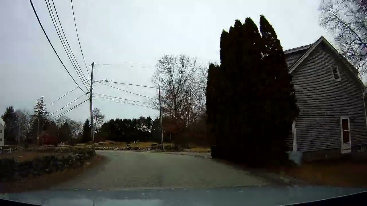 Driving through Lincoln and North Providence, Rhode Island