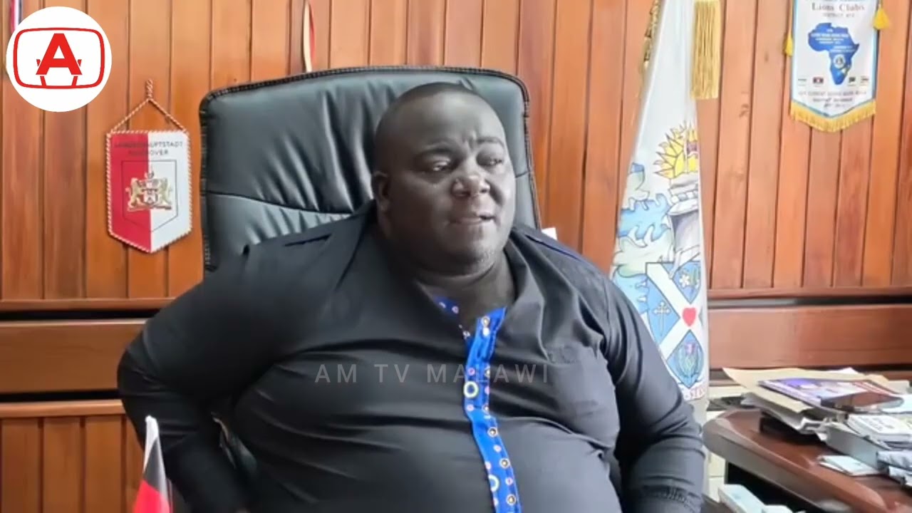 JOMO OSMAN BLANTYRE CITY MAYOR WALANKHULAPO AFTER KUTSEKA OFFICE YA MCP NDI MA OFFICE ENA DZULO