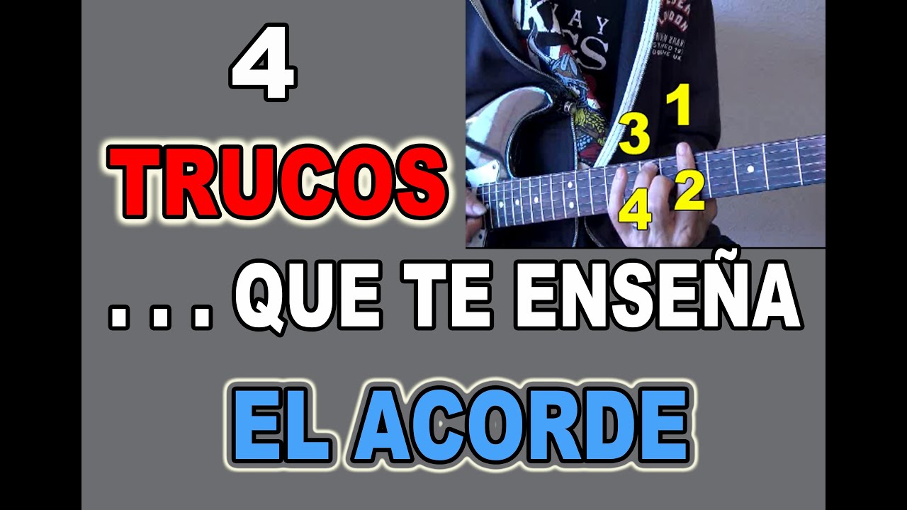 4 TRUCOS QUE TE HARÁN IMPROVISAR Y TOCAR MEJORES SOLOS MUY FÁCIL (CON SÓLO MIRAR EL ACORDE)¡